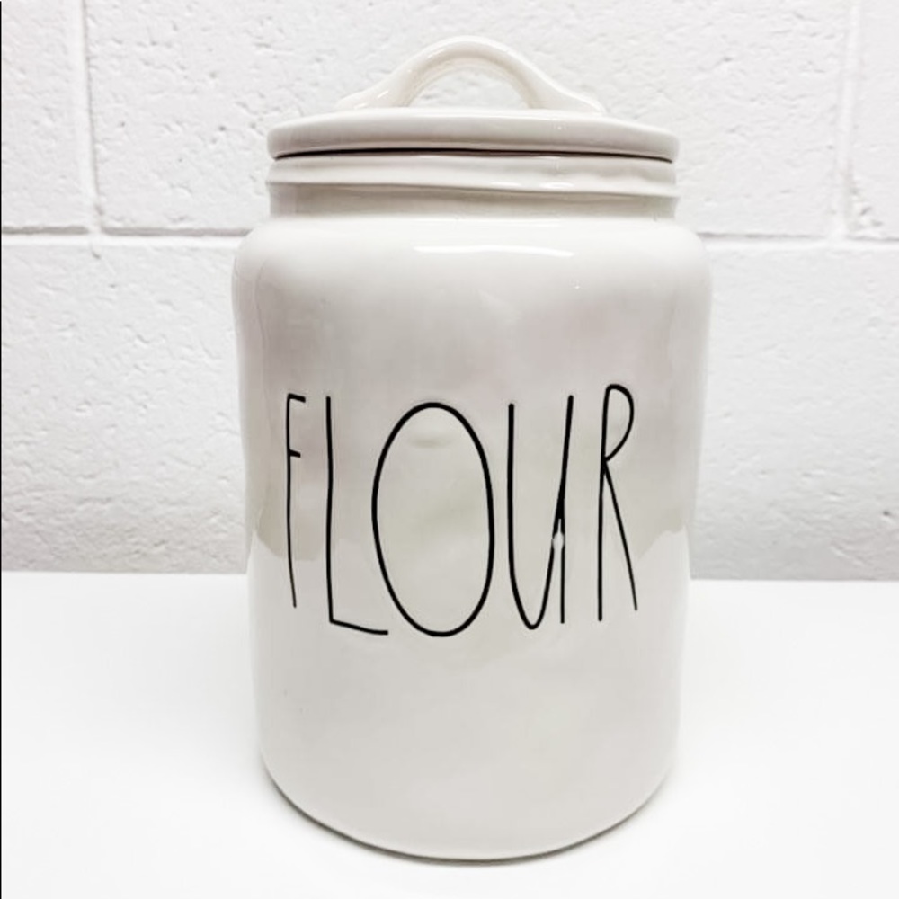 Rae Dunn large flour canister